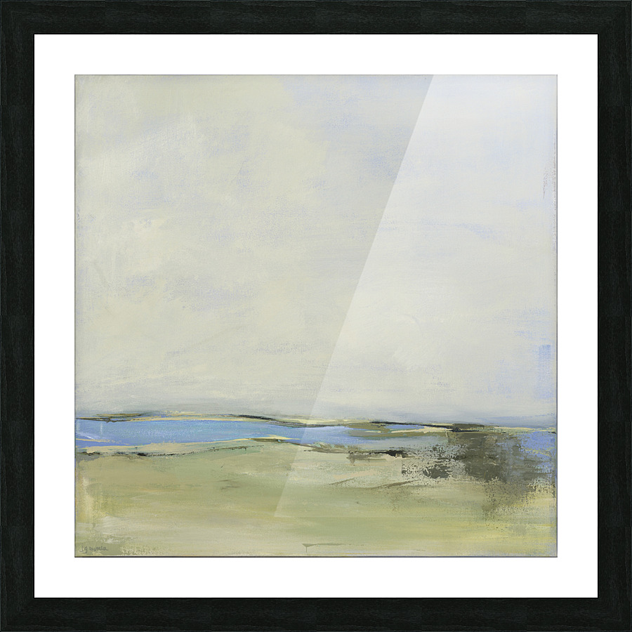 Close to the Edge Picture Frame print