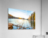Sunset and Stripes Acrylic Print
