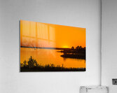 Lake Silhouette Acrylic Print