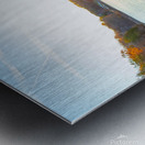 Sunset and Stripes Metal print