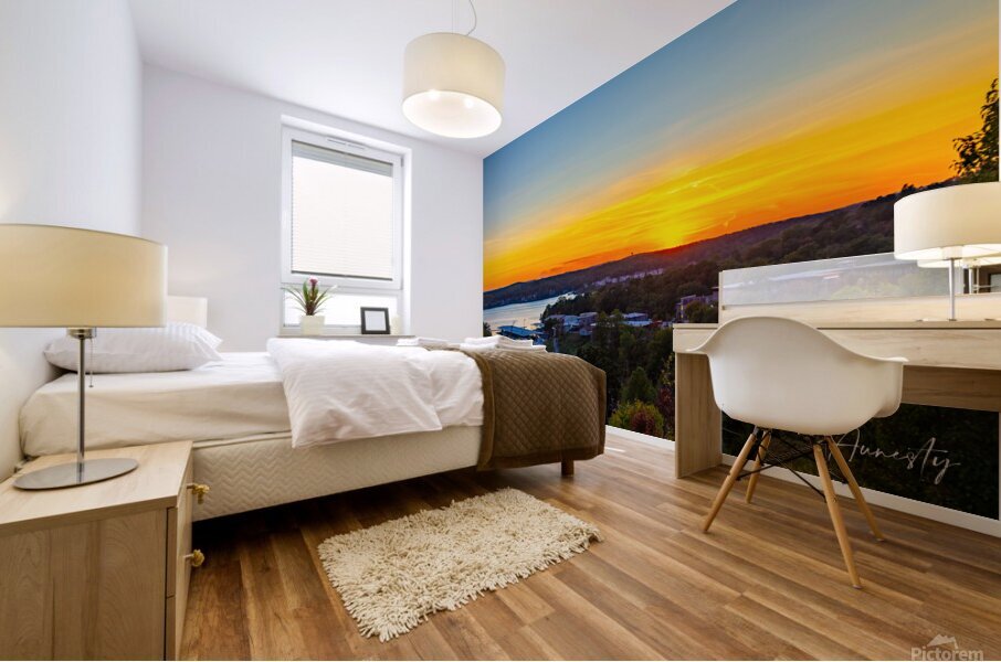 Good Night Sun Mural print