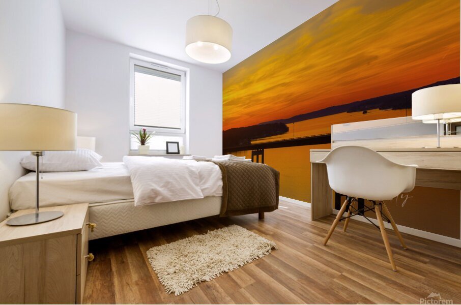 Golden Hour Mural print