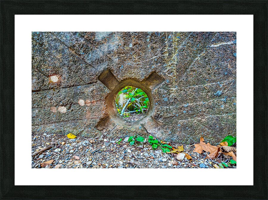 X Marks the Spot Picture Frame print