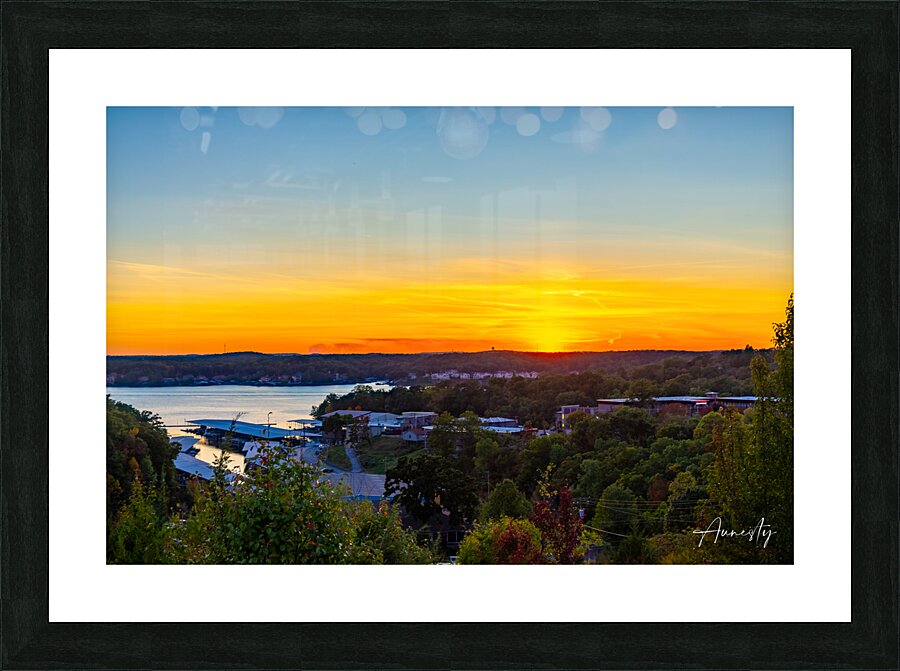 Good Night Sun Picture Frame print