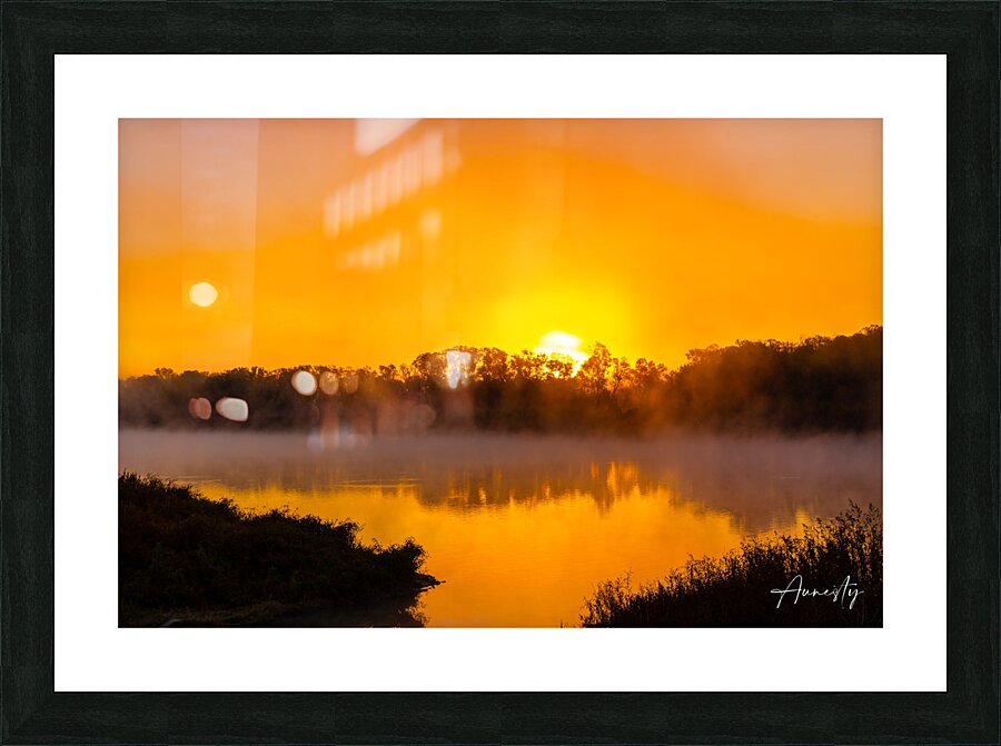 Sky on Fire Picture Frame print