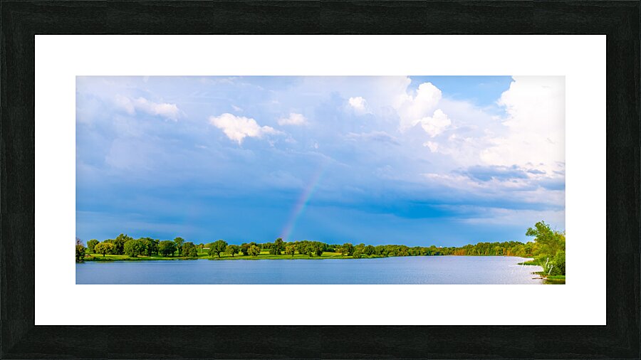 Rainbows and Clouds Picture Frame print