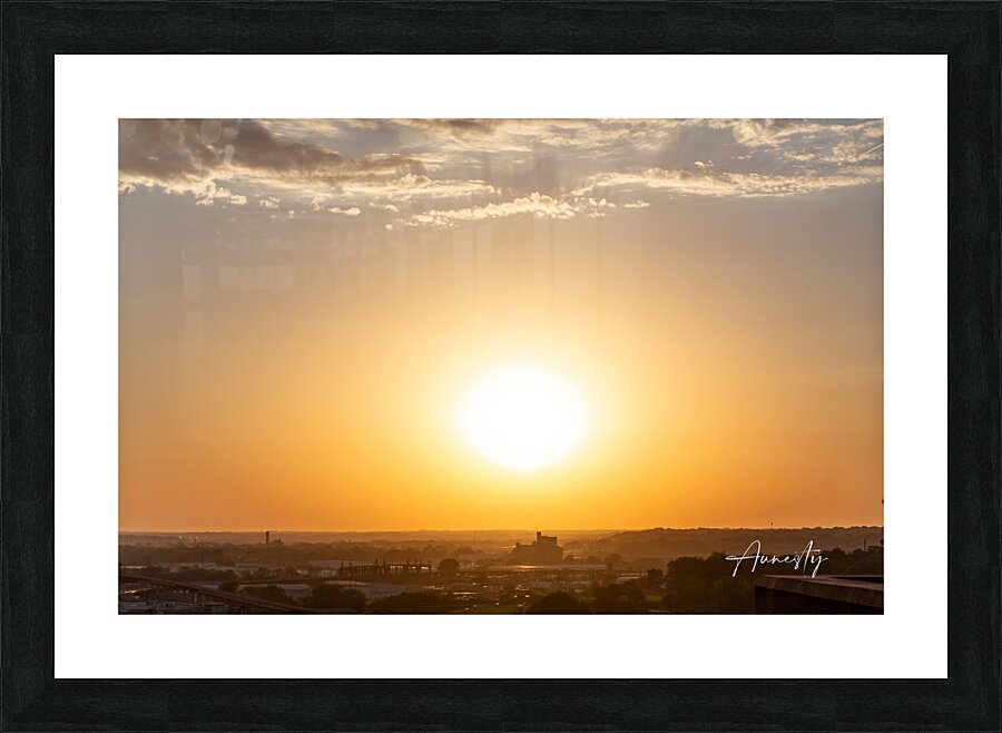 The Sun Picture Frame print