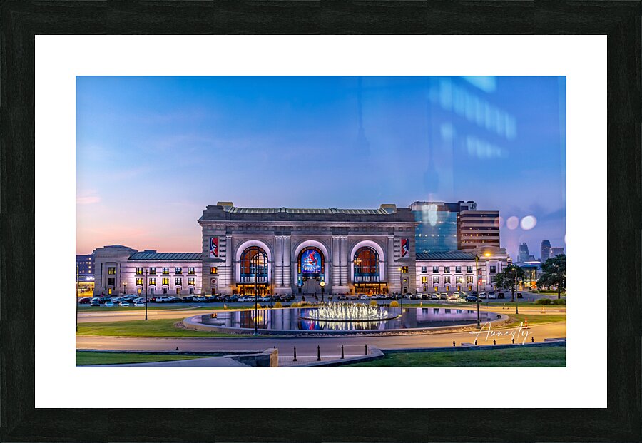 KC Union Station Picture Frame print
