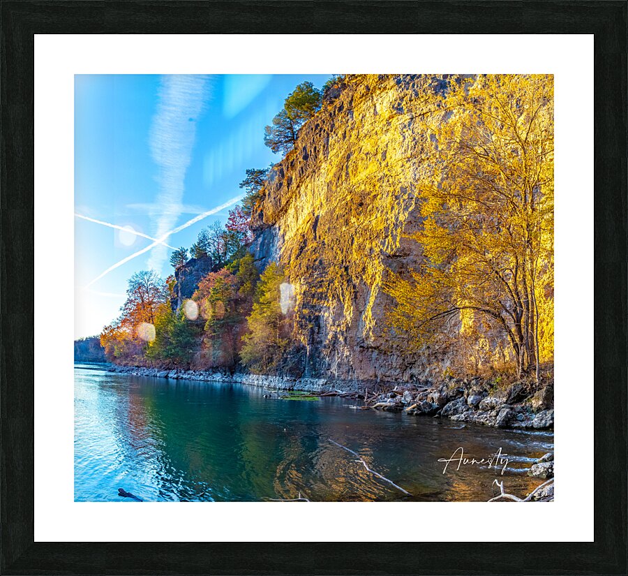 Cliffside Picture Frame print