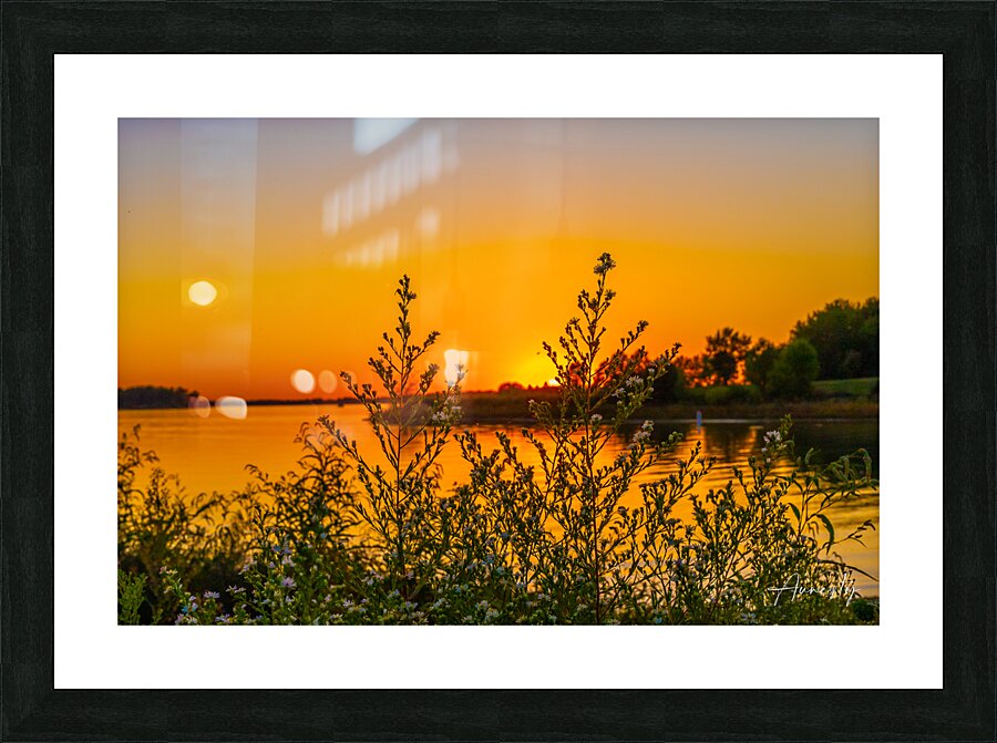 Twins Picture Frame print