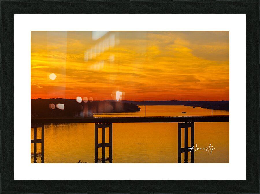Golden Hour Picture Frame print