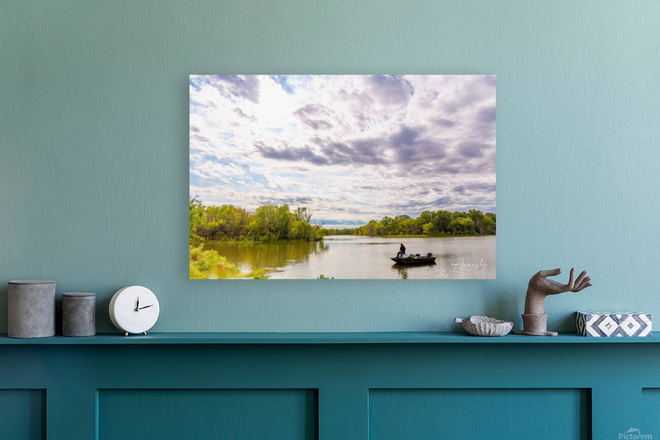 Fishing in the Clouds Reproduction