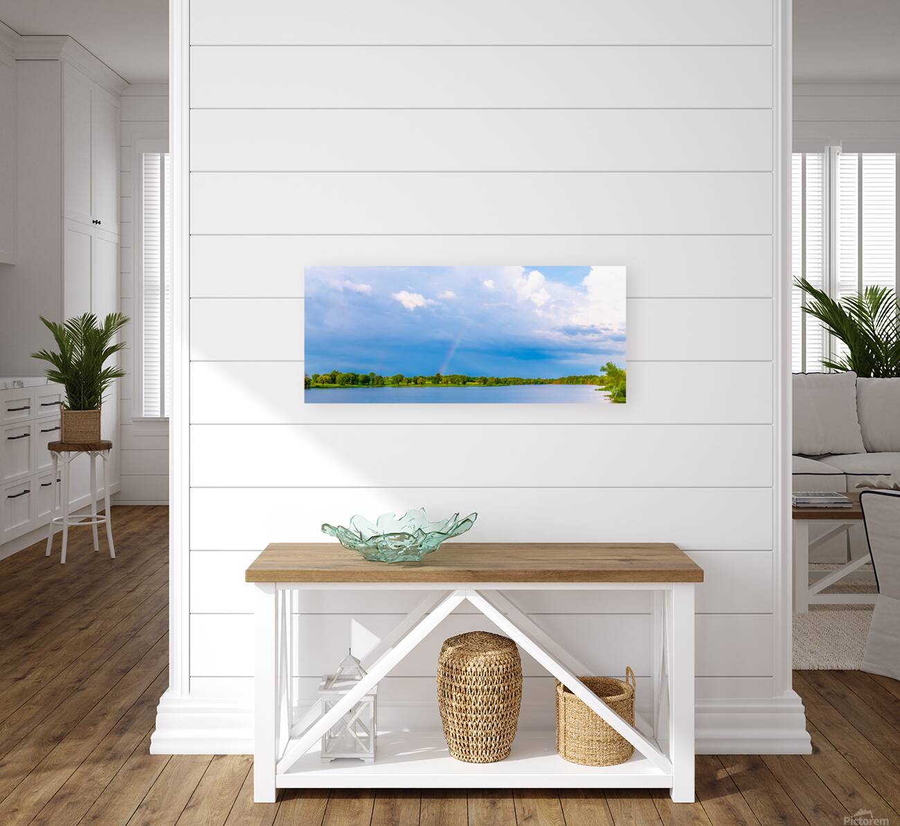 Rainbows and Clouds Reproduction