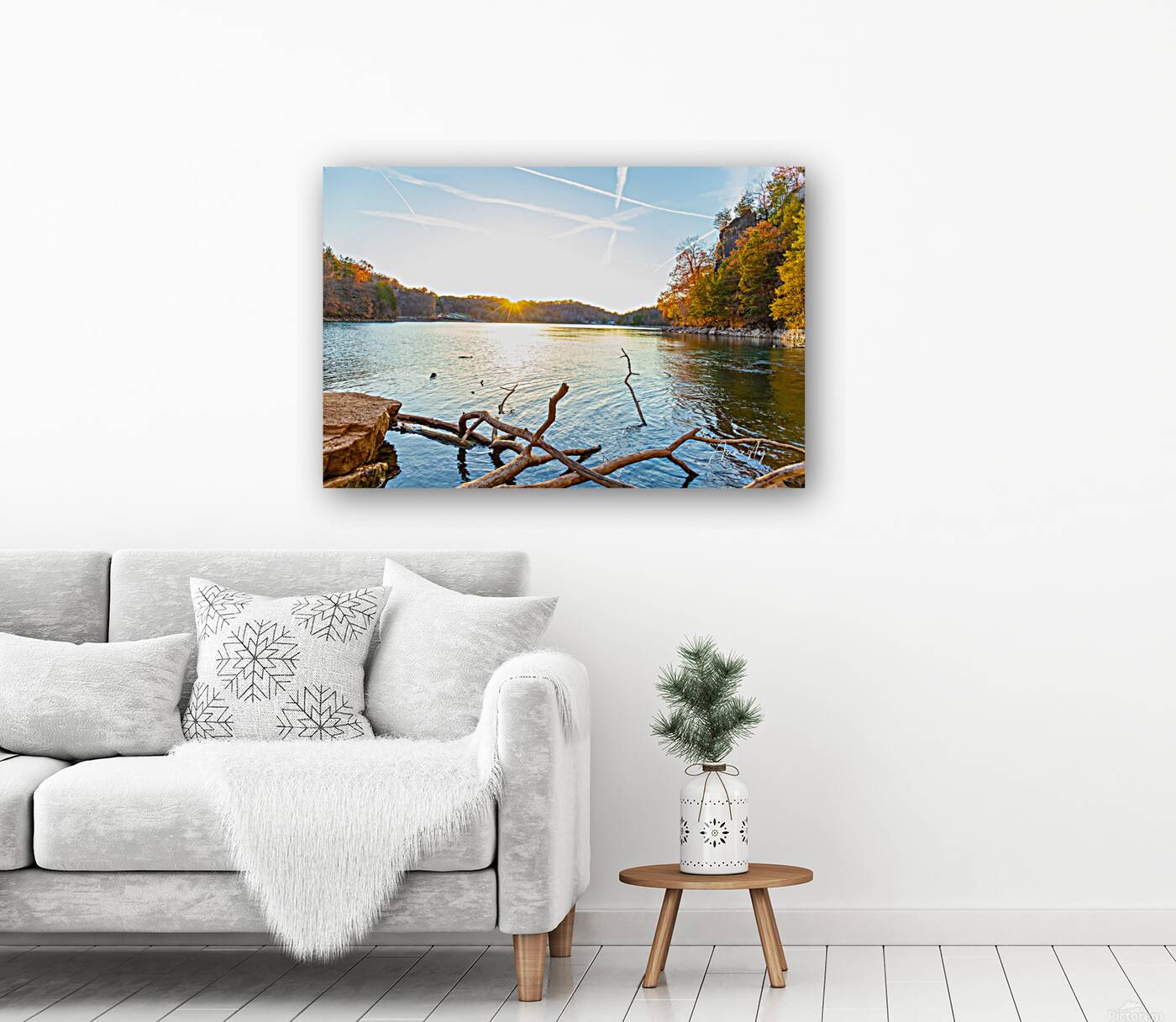 Sunset and Stripes Reproduction