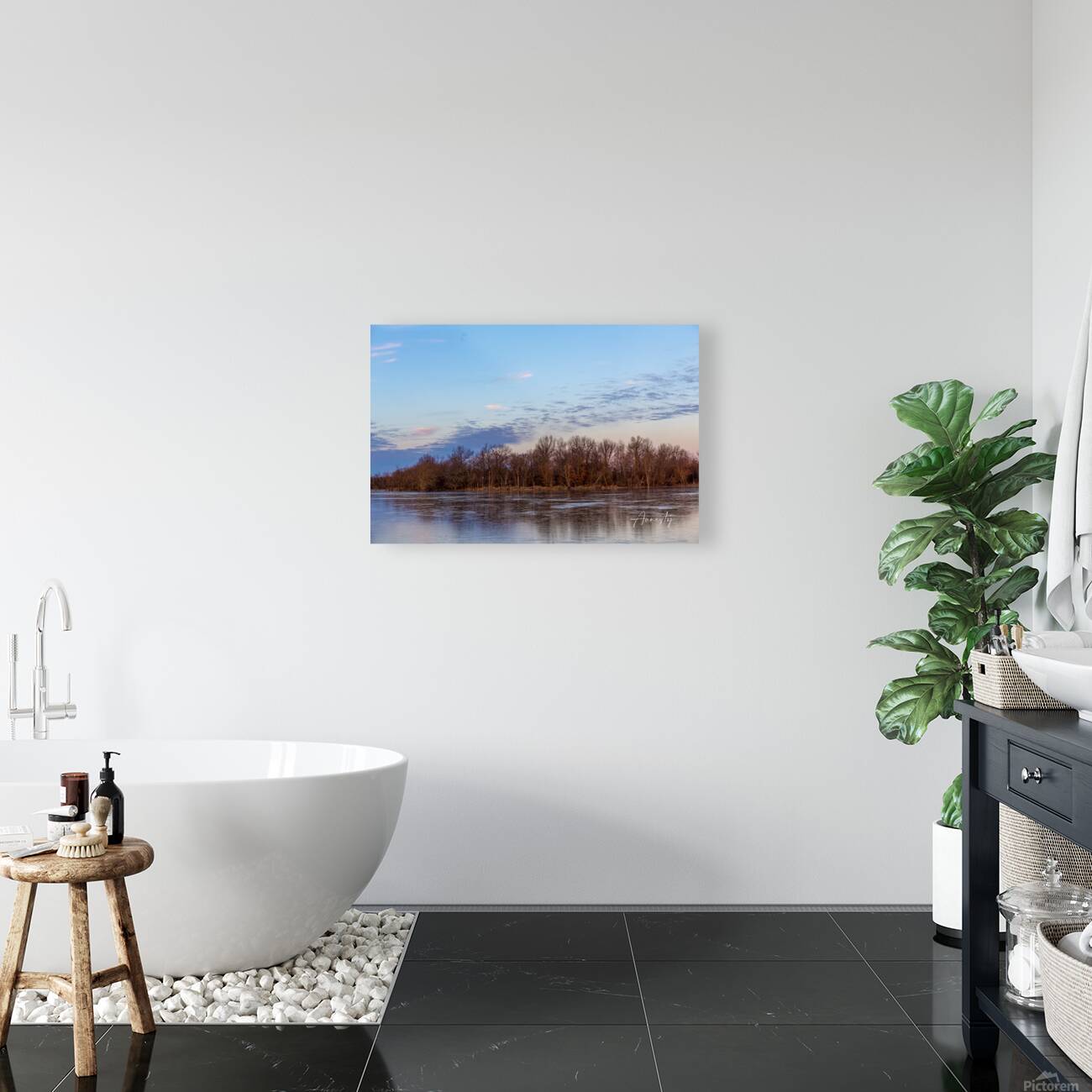 Winter Pastels Reproduction