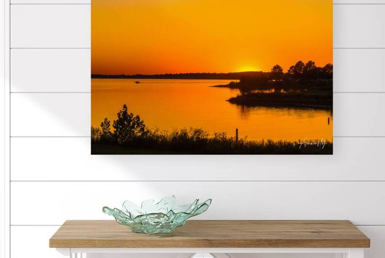Lake Silhouette Reproduction