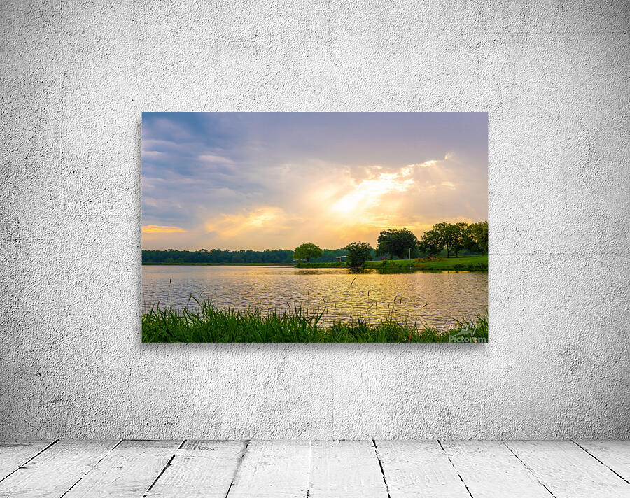 Light Behind the Clouds Wall Preview