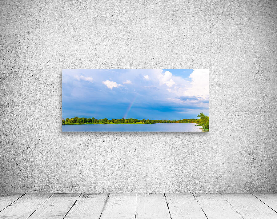 Rainbows and Clouds Wall Preview