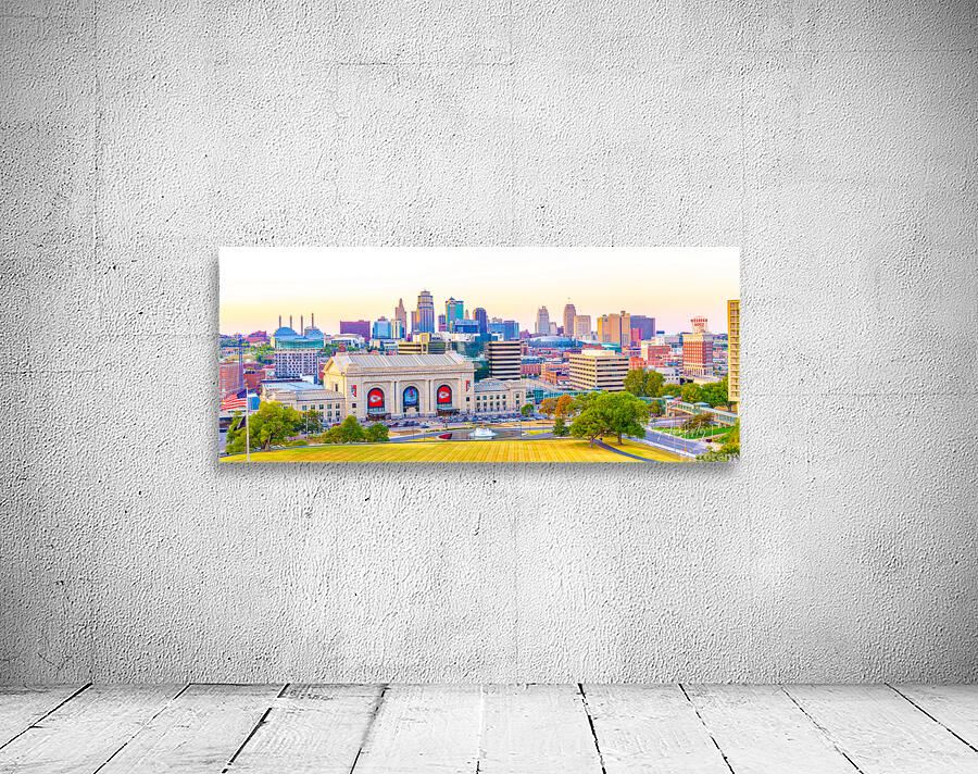 Kansas City Skyline - Bright Wall Preview