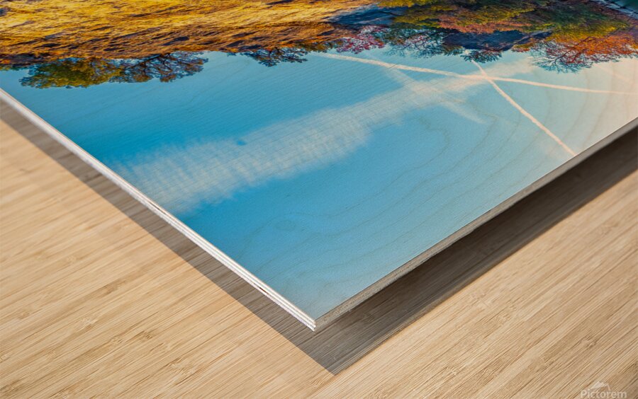 Cliffside Wood print