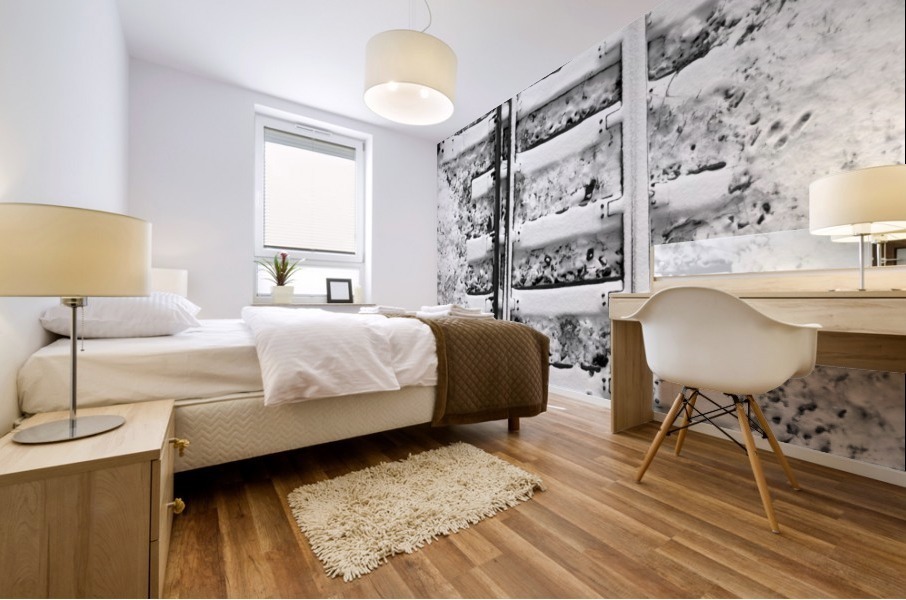 Tracks Mural print