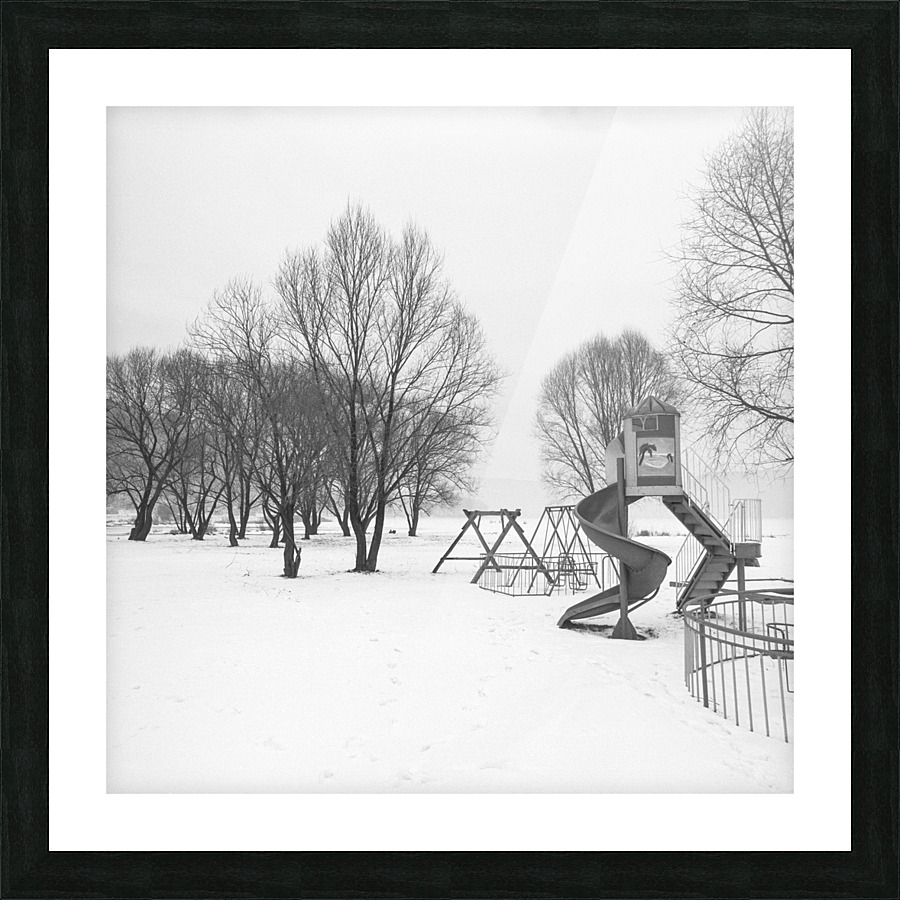 Playground Picture Frame print