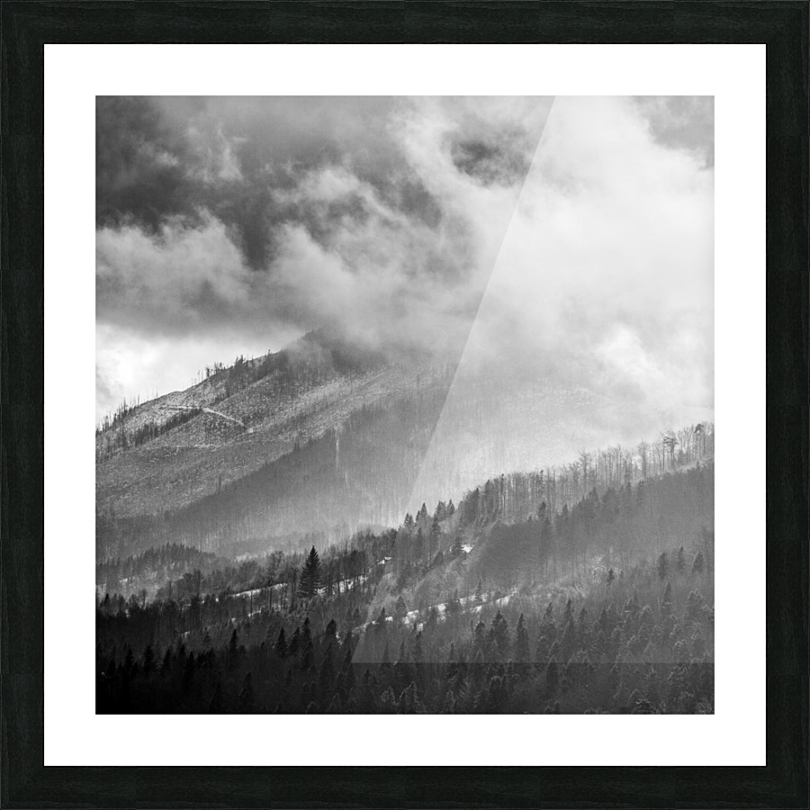 Winter Landscape V Picture Frame print