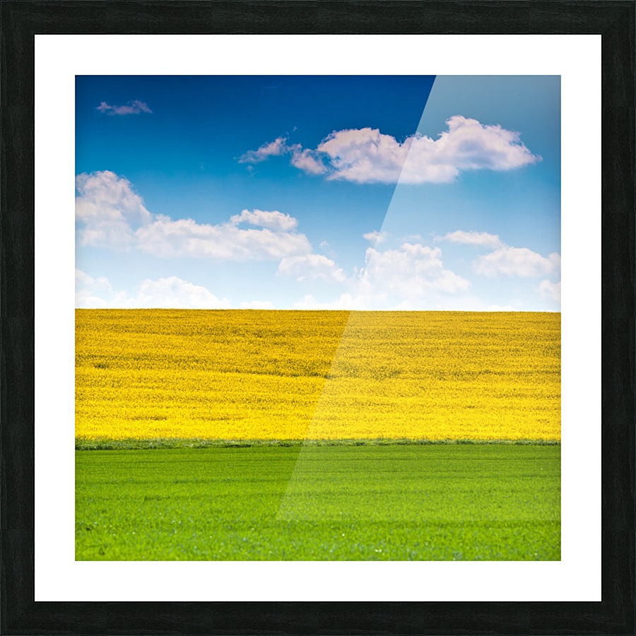 Three colors Picture Frame print