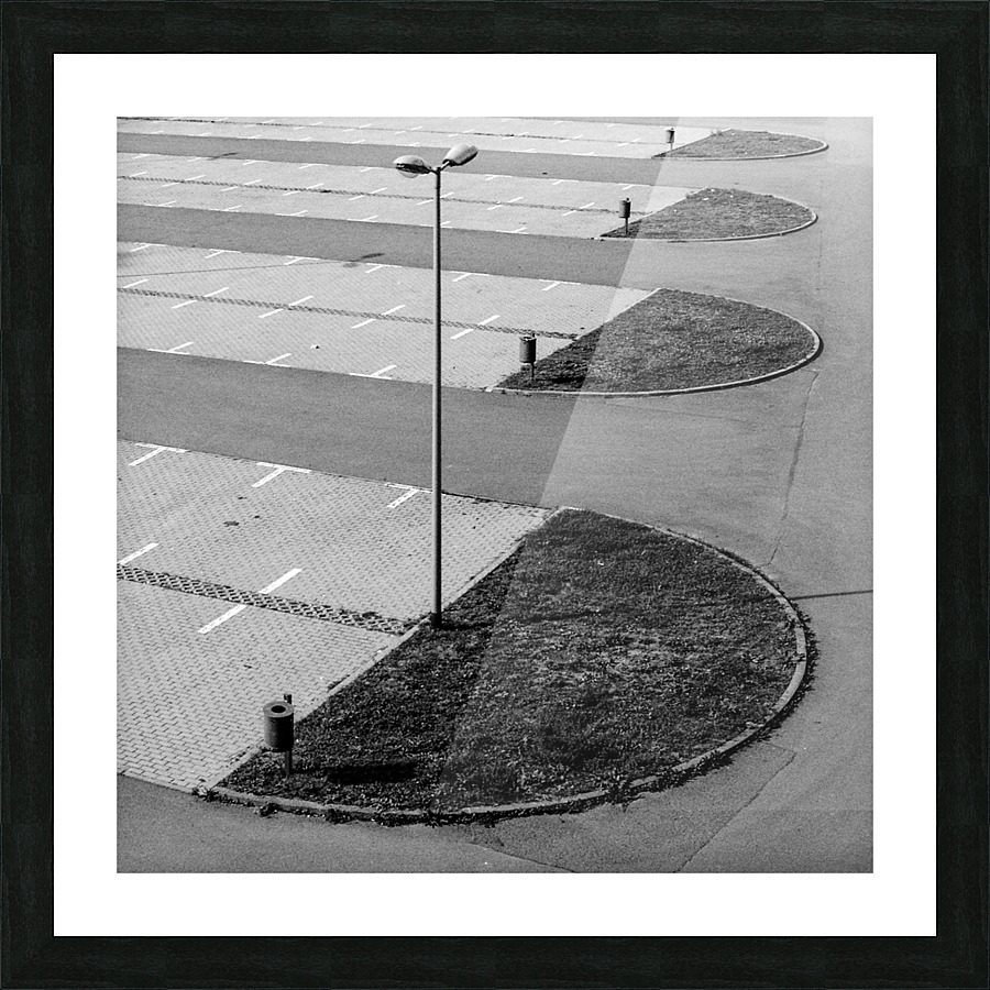 Parking Picture Frame print