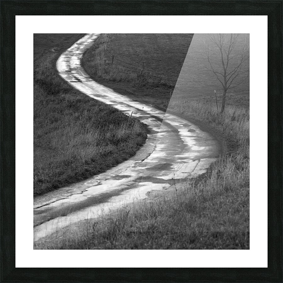 Road to the Future Picture Frame print