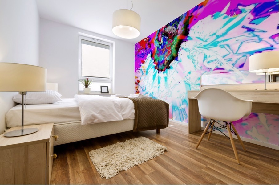 Where Planets are Born Mural print
