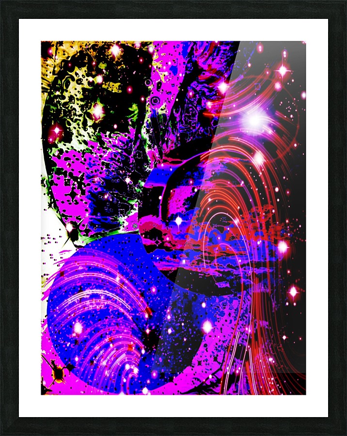 The Imaginary Planets Series 2 Picture Frame print