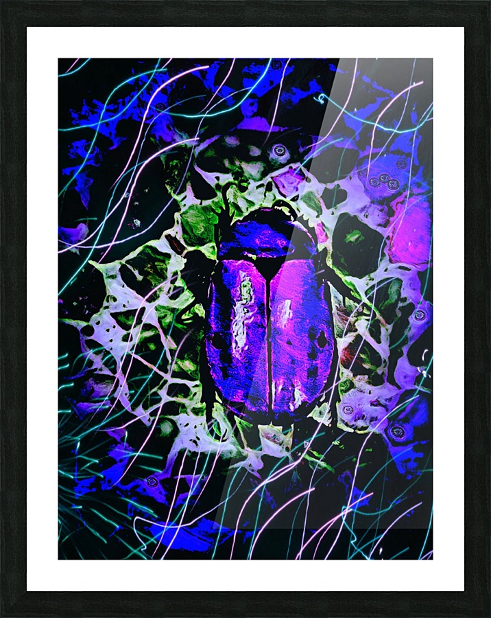 The Beetle 2 Picture Frame print