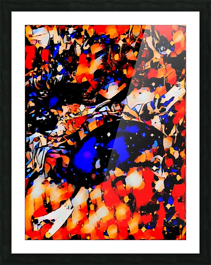 The Rising Picture Frame print