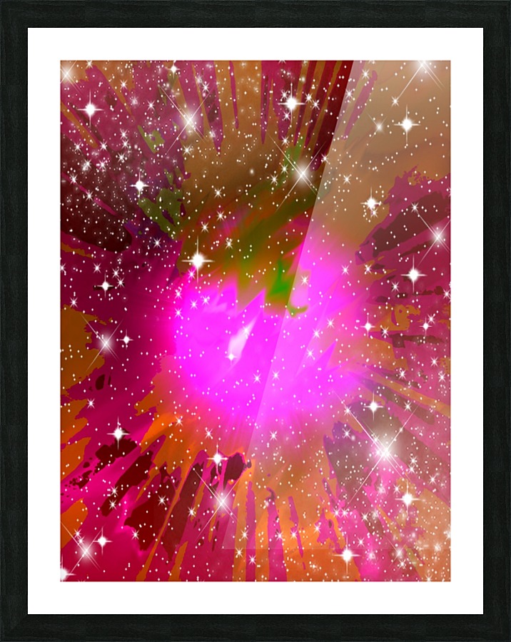 The Pink Wonder Picture Frame print
