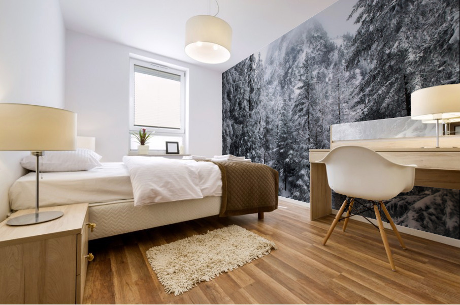 Hidden Giant Mural print