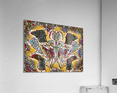 Moth man Impression acrylique