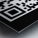 The Secret Metal print