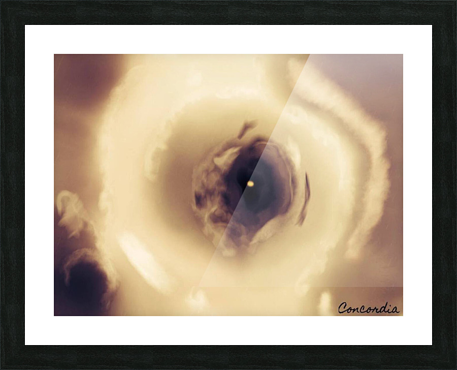 The Hole Picture Frame print