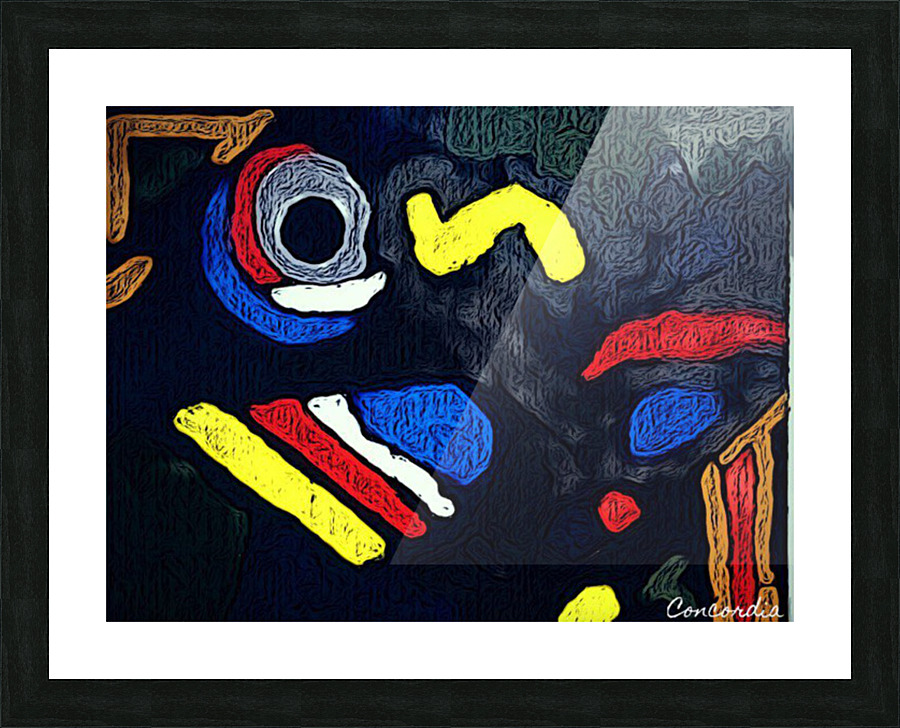 Partyman Picture Frame print