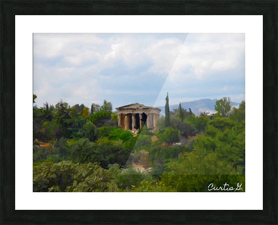 Athens Picture Frame print