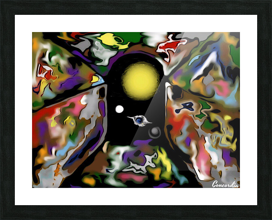 Escape Picture Frame print