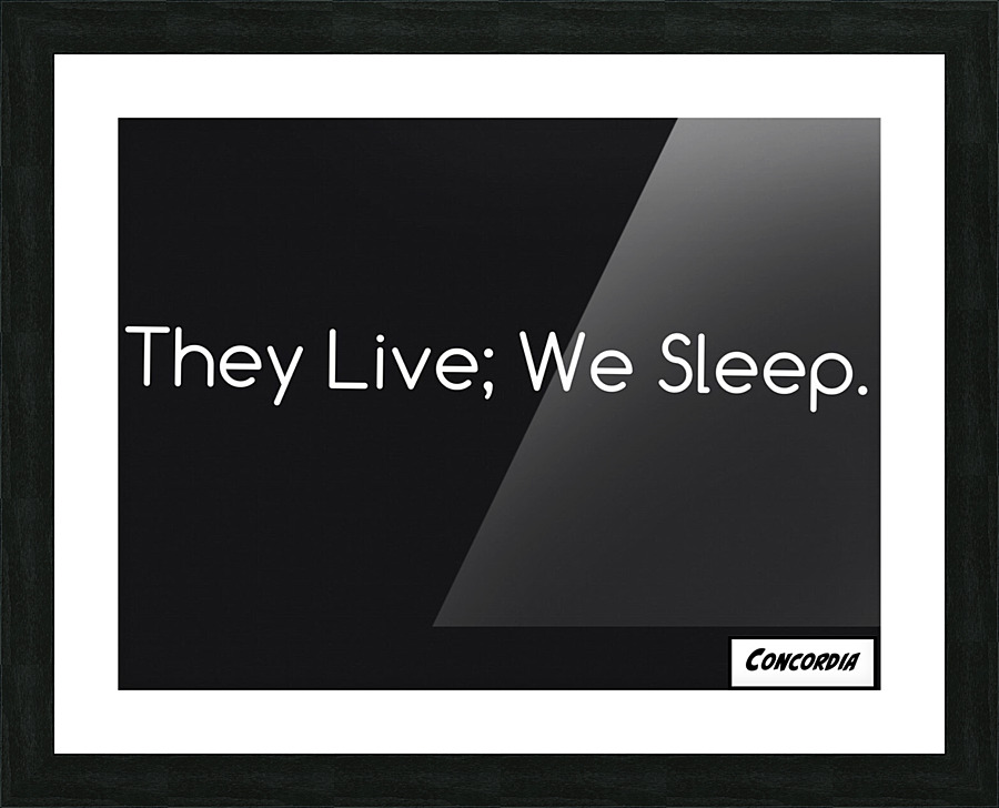 They Live Picture Frame print