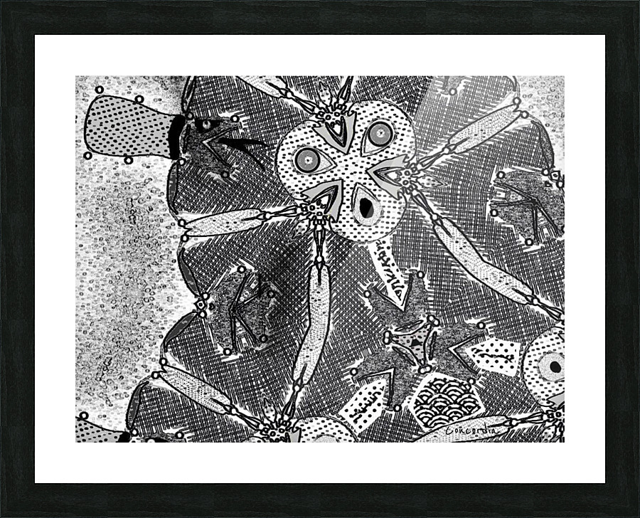 Snakes Picture Frame print