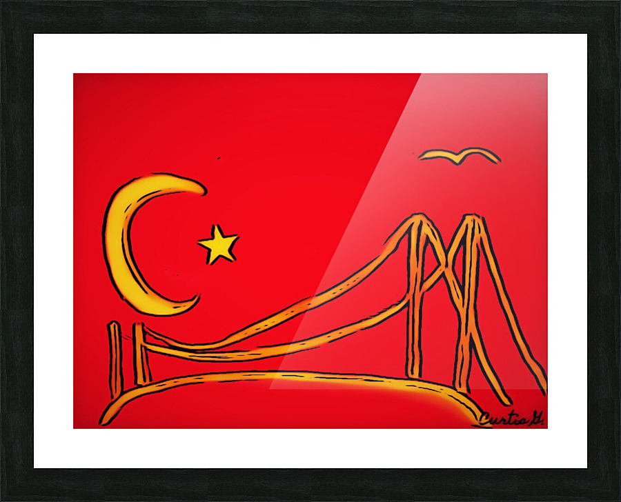 Turkey Picture Frame print