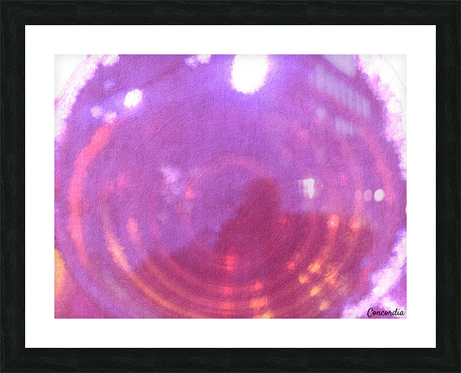 Pink Picture Frame print