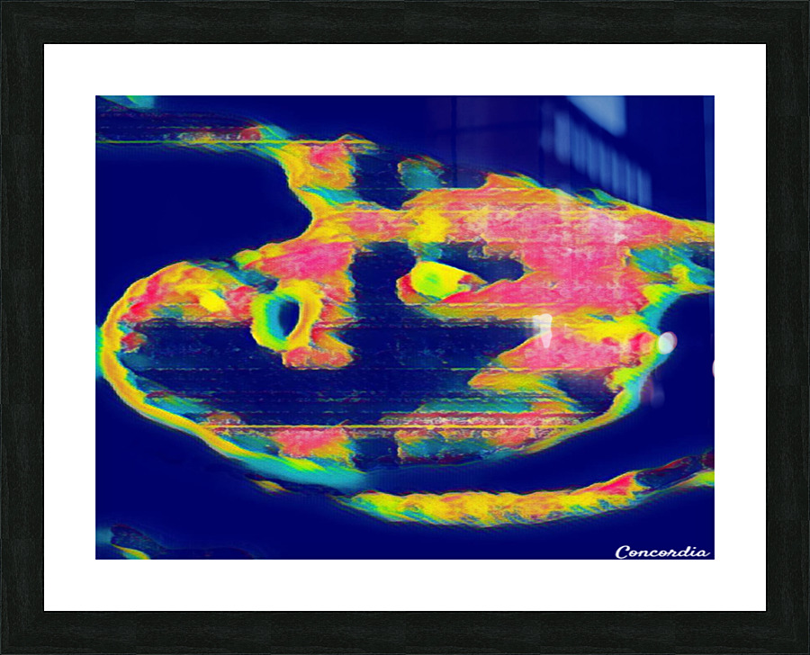 The Eye 9 Picture Frame print