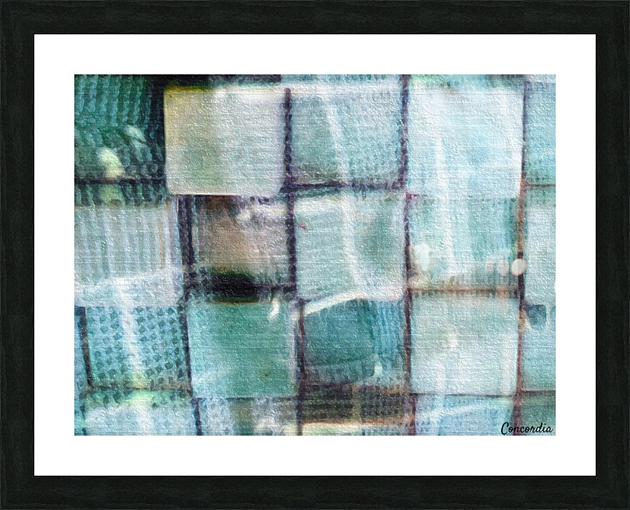 Square Dance 1 Picture Frame print