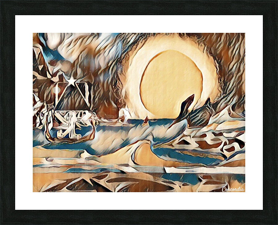 The Journey 4 Picture Frame print