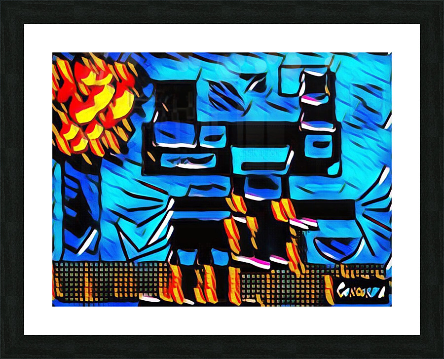 Pet 2 Picture Frame print